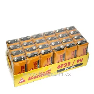 Baterie 9V 24ks/b