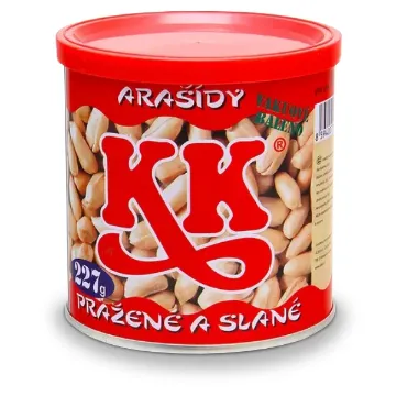 KK arašídy 227g Plechovka