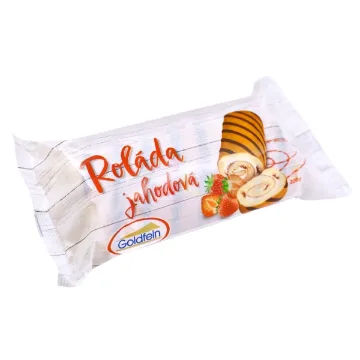 Goldfein Roláda 200g Jahodový  k.7643