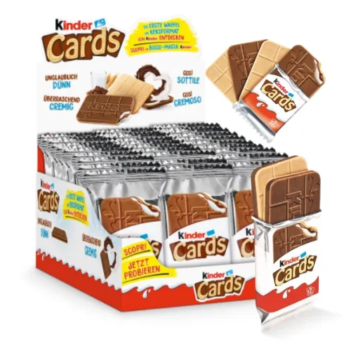 Kinder Cards 25.6g Oplatky