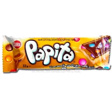 Papita Karamel Žlutá 33g 12b*24ks