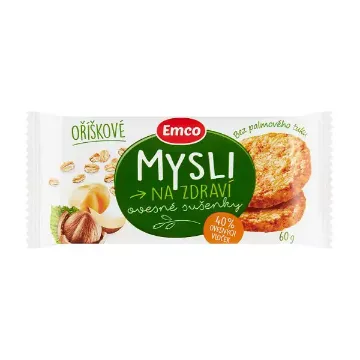Emco Mysli Sušenky 60g - Oříškové