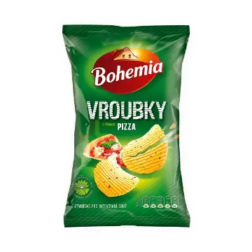 Bohemia chips Vroubky 130g Pizza