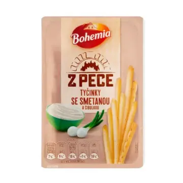 Bohemia Tyčinky 80g Smetanové