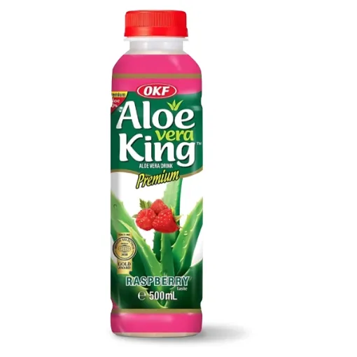 OKF Aloe 0,5L Malina Raspberry