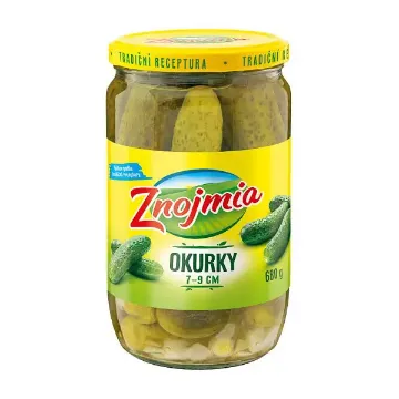Okurky 7-9cm 680g - ZNOJMIA