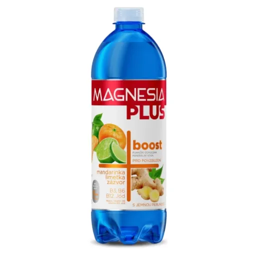 Magnesia Plus Boost 0.7L Min.Mandar.+limeta+zazvor PET
