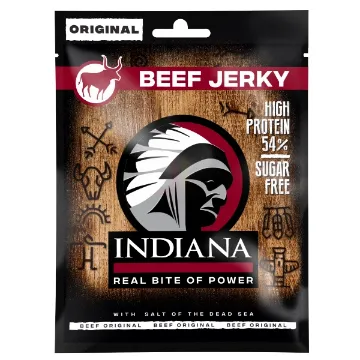 Indiana Jerky 48b x 15ks x 25g BEEF - Hovězí Original