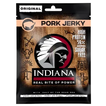 Indiana Jerky 48b x 15ks x 25g Pork - Vepřové Original