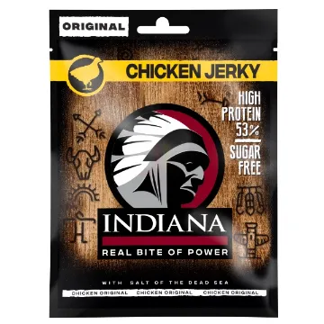 Indiana Jerky 48b x 15ks x 25g Chicken - Kuřecí Original