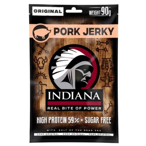 Indiana Jerky 24b x 8ks x 90g Pork - Vepřové