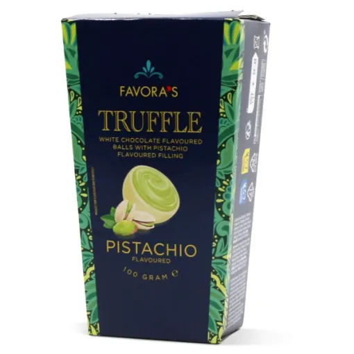 Truffle Favoras Pistachio 100g
