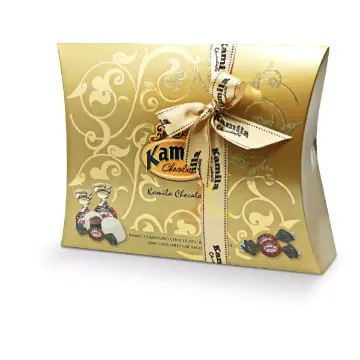 Kamila Chocolate 300g Gold - Žlutá