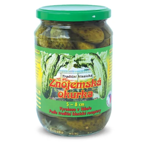 Okurky 5 - 7cm 670g Tradiční ZNOJEMSKÁ
