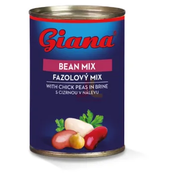 Fazolový Mix s cizrnou 425ml GIANA