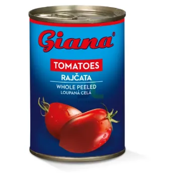 Rajčata loupaná celá 425ml GIANA