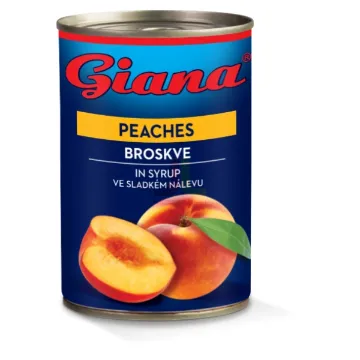 Broskev 425ml GIANA