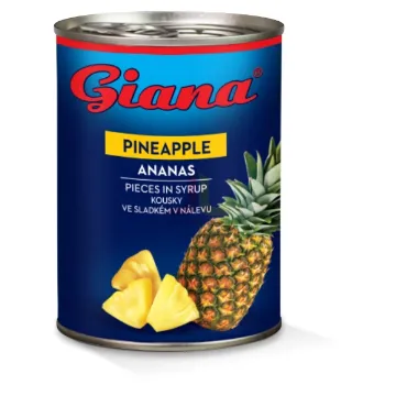 Ananas kousky 580ml GIANA
