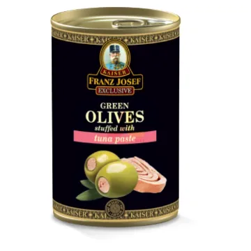 Olivy FJK - 300g Tuňákovou Zelené Plech