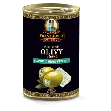 Olivy FJK - 300gl ModréhoSýra Zelené Plech