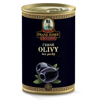 Olivy FJK - 300g Černé Plech  Bez Pecky