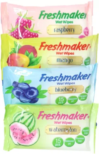 Vlh. Ubrousky 15ks Freshmaker Fruit