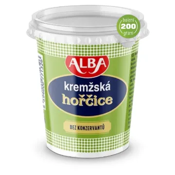 Hořčice ALBA 200g Kremžská