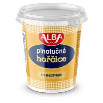 Hořčice ALBA 400g Plnotučná