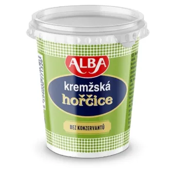 Hořčice ALBA 400g Kremžská