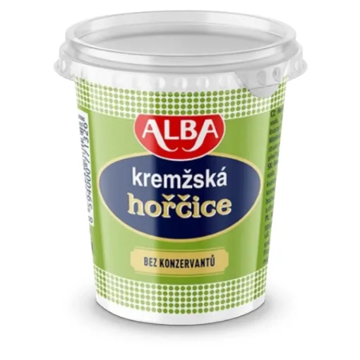 Hořčice ALBA 400g Kremžská