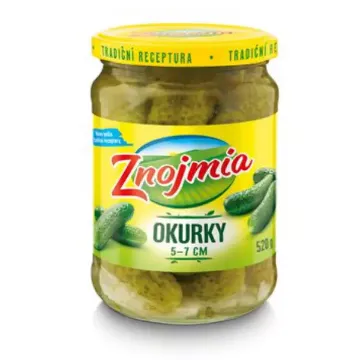Okurky 5-7cm 520g - ZNOJMIA
