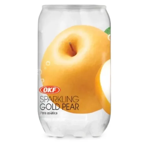 OKF 350ml Sparkling Gold Pear