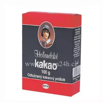 Holandské Kakao 100g Krabice Kávoviny