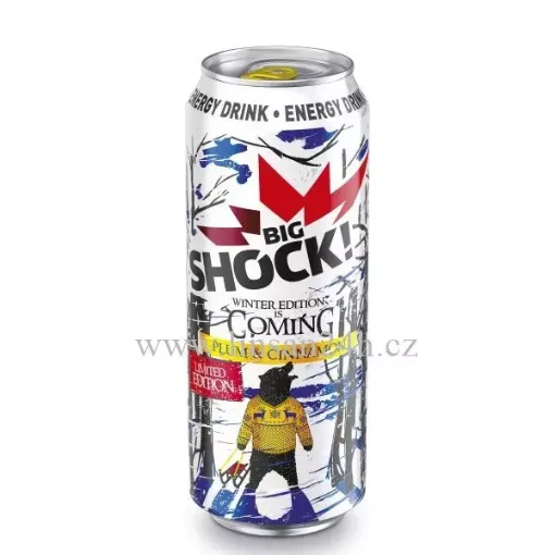 Big Shock 0,5L Plum Cinnamon - Limited Edition 4x6ks/b