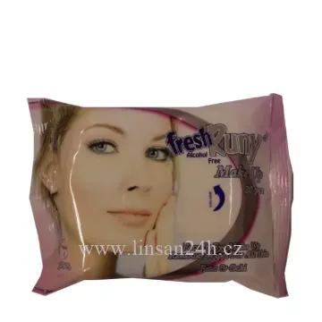 Vlh. ubrousky 20ks Fresh Runy Make up