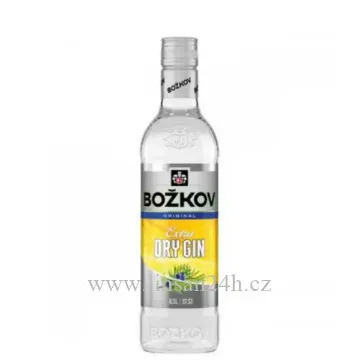 Božkov 0,5L Extra Dry Gin 37,5%