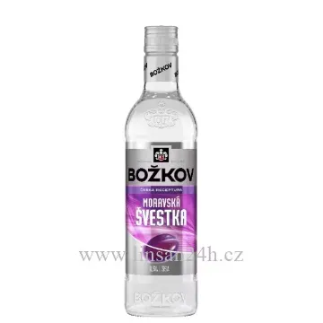 Božkov 0,5L Moravská Švestka 37,5%