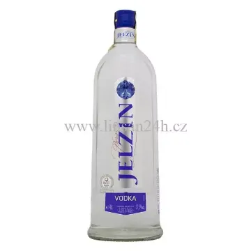 Jelzin Vodka 1L Clear 37,5%