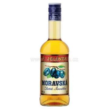 Moravská švestka zlatá 0,5L 38%