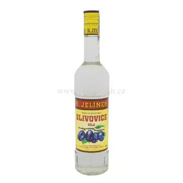 Slivovice Bílá 0,5L 45% Jelínek
