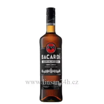 Bacardi 0,7L Carta Negra 40%