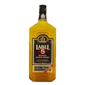 Label 5 Scotch Whisky 1L 40%