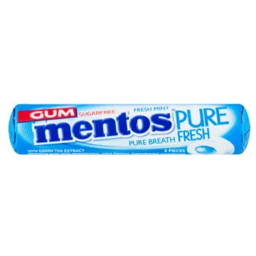 MENTOS GUM 15.5g PURE Fresh Mint