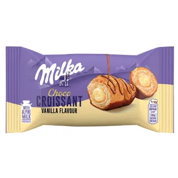 Croissant Milka 50g Vanilka