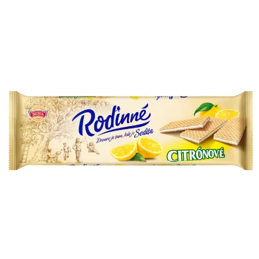 Sedita Rodinné Oplatky 130g Citronové