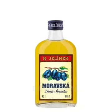 Moravská švestka zlatá 0,2L 38%