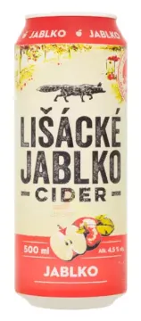Cider Lišácké 500ml Jablko