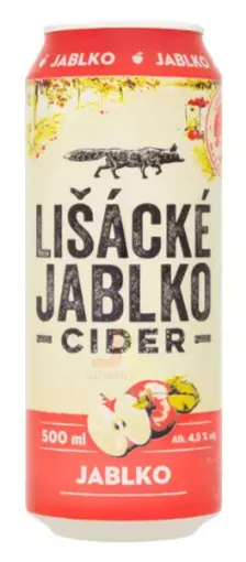 Cider Lišácké 500ml Jablko