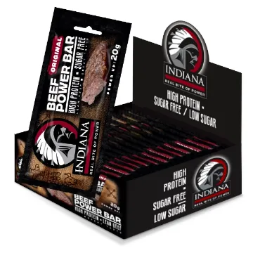 Indiana Steak Bar 36b x 20ks x 20g Original Power Bar