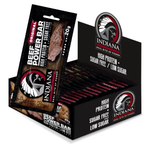 Indiana Steak Bar 36b x 20ks x 20g Original Power Bar